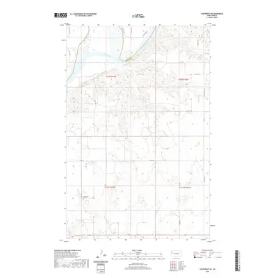 2020 Map of Cartwright NE, 2020 Print