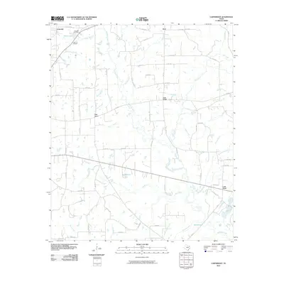 2010 Map of Cartwright, 2010 Print