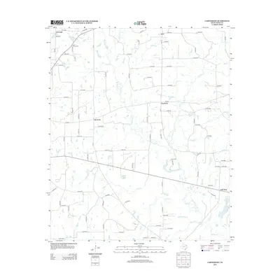 2012 Map of Cartwright, 2012 Print