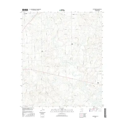 2016 Map of Cartwright, 2016 Print
