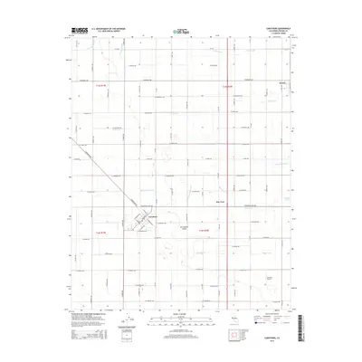 2015 Map of Caruthers, 2015 Print