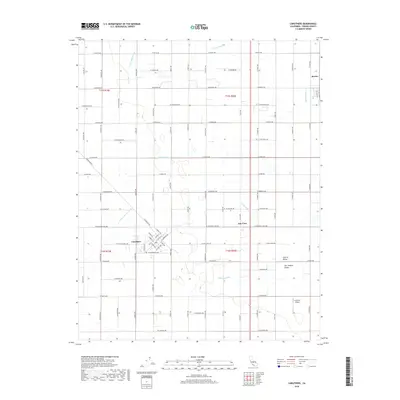 2018 Map of Caruthers, 2018 Print