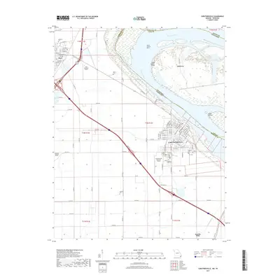 2017 Map of Caruthersville, 2017 Print