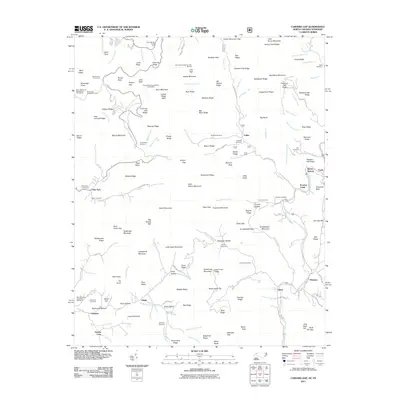 2011 Map of Carvers Gap, 2011 Print