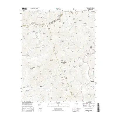 2016 Map of Carvers Gap, 2016 Print