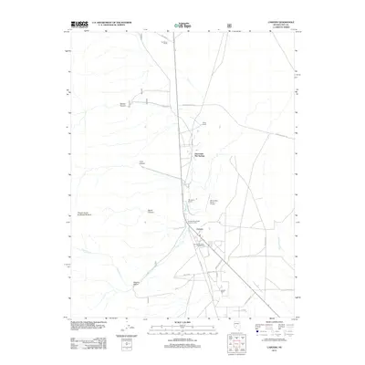 2011 Map of Carvers, 2011 Print