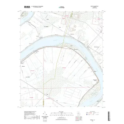 2020 Map of Carville, 2020 Print