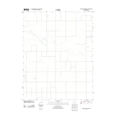 2012 Map of Carwood Cemetery, 2012 Print