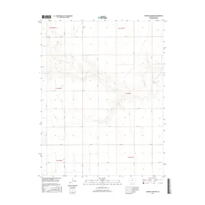 2015 Map of Carwood Cemetery, 2015 Print