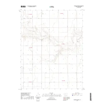 2018 Map of Carwood Cemetery, 2018 Print