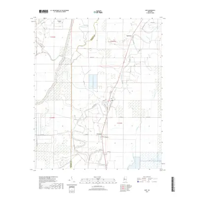 2018 Map of Cary, 2018 Print