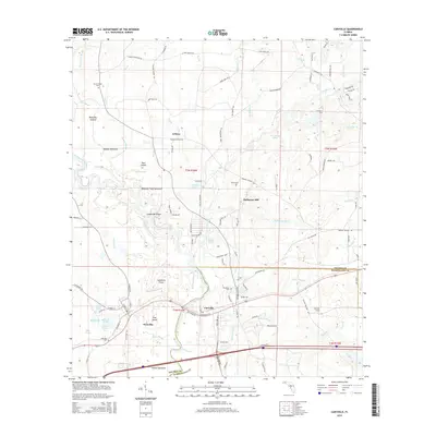 2015 Map of Caryville, 2015 Print