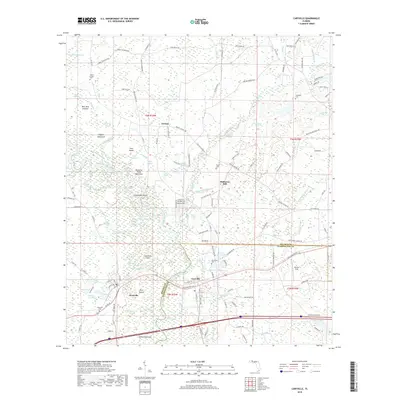 2018 Map of Caryville, 2018 Print