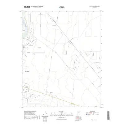 2023 Map of Casa Colorada, 2023 Print