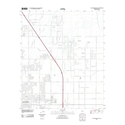 2011 Map of Casa Grande East, 2011 Print