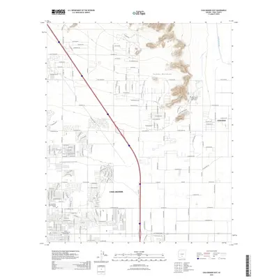 2026 Map of Casa Grande East, 2026 Print