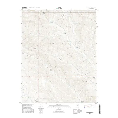 2017 Map of Casa Grande SW, 2017 Print