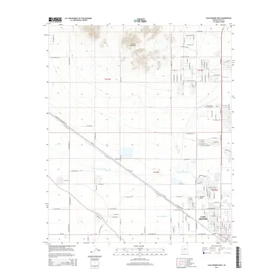 2014 Map of Casa Grande West, 2014 Print