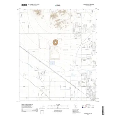 2026 Map of Casa Grande West, 2026 Print