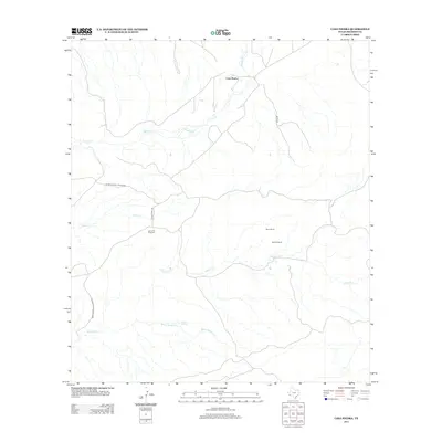 2012 Map of Casa Piedra, 2012 Print