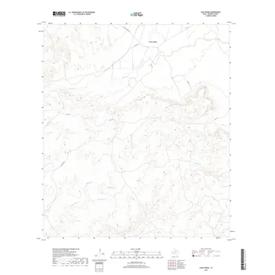 2019 Map of Casa Piedra, 2019 Print