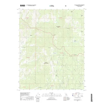 2018 Map of Casa Vieja Meadows, 2018 Print