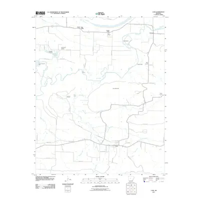2011 Map of Casa, 2011 Print
