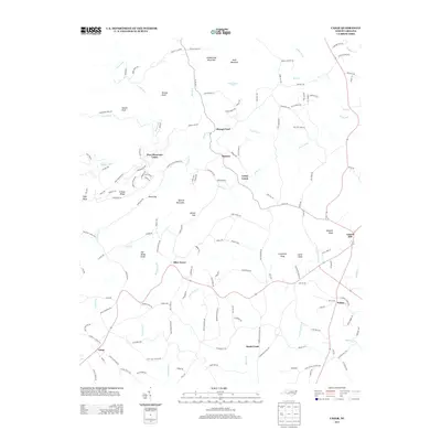 2013 Map of Casar, 2013 Print