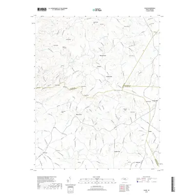 2019 Map of Casar, 2019 Print