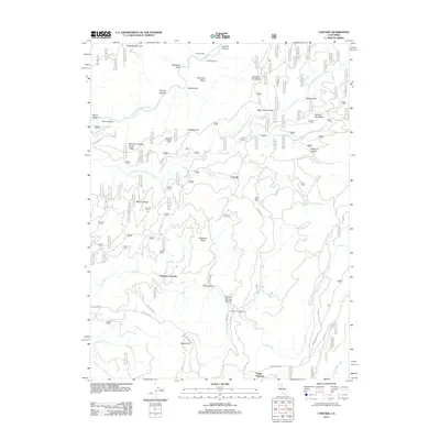 2012 Map of Cascade, 2012 Print