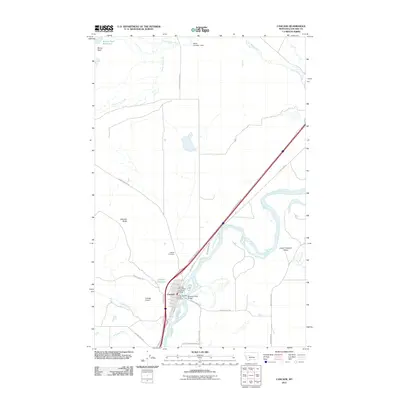 2011 Map of Cascade, 2011 Print