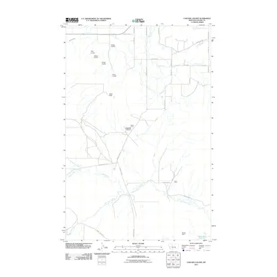 2011 Map of Cascade Colony, 2011 Print
