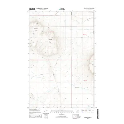 2014 Map of Cascade Colony, 2014 Print