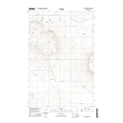 2017 Map of Cascade Colony, 2017 Print