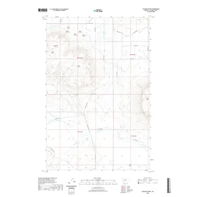 2020 Map of Cascade Colony, 2020 Print