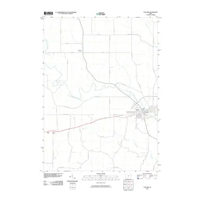 2010 Map of Cascade, 2010 Print