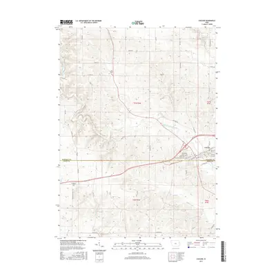 2015 Map of Cascade, 2015 Print