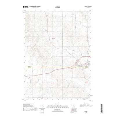 2018 Map of Cascade, 2018 Print