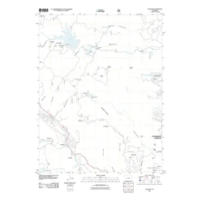 2011 Map of Cascade, 2011 Print