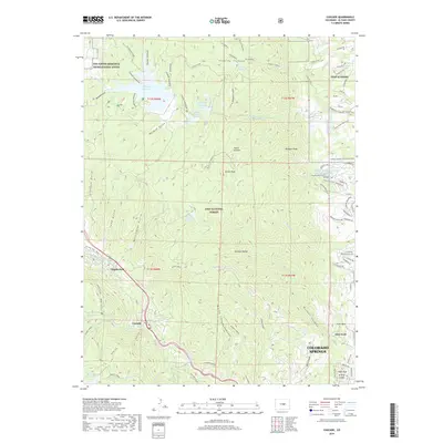 2019 Map of Cascade, 2019 Print