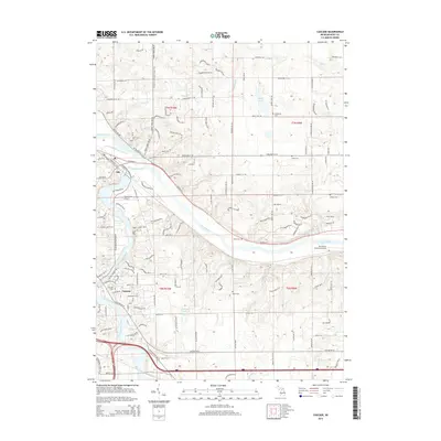 2014 Map of Cascade, 2014 Print