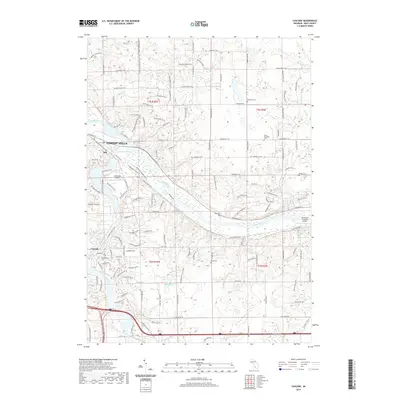 2019 Map of Cascade, 2019 Print