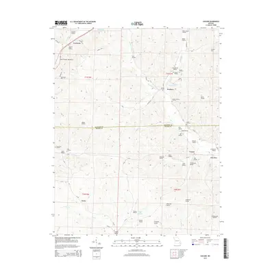 2015 Map of Cascade, 2015 Print