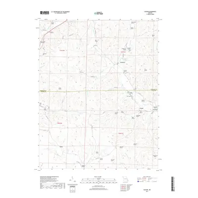 2017 Map of Cascade, 2017 Print