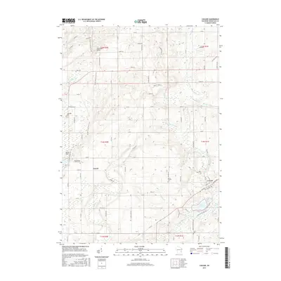 2015 Map of Cascade, 2015 Print