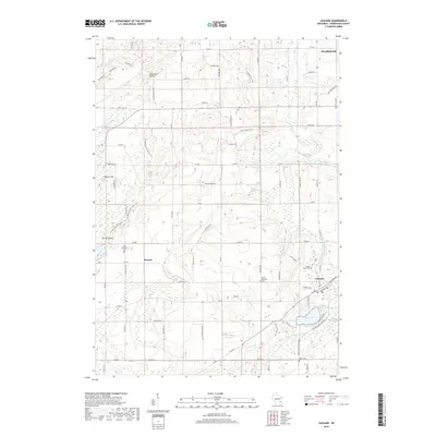 2018 Map of Cascade, 2018 Print