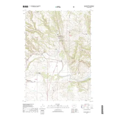 2017 Map of Cascade Springs, 2017 Print