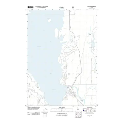 2011 Map of Cascade, 2011 Print