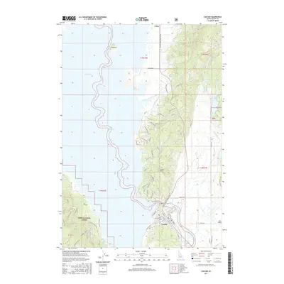 2017 Map of Cascade, 2017 Print