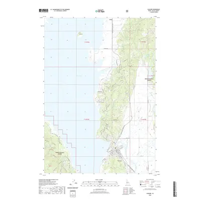 2020 Map of Cascade, 2020 Print